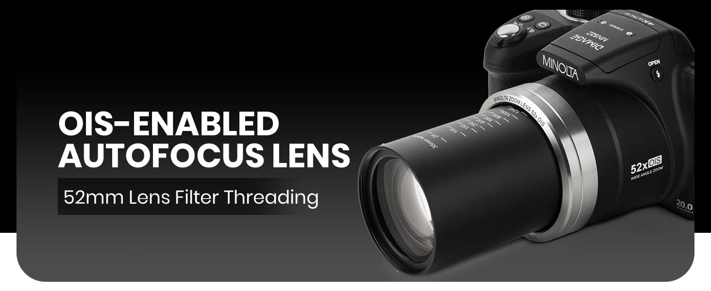 DiMAGE MN52Z 20MP / 4K Ultra HD / 52x Optical Zoom Bridge Camera